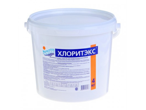 Хлоритэкс (гранулированный) 4 кг Markopool (Россия)